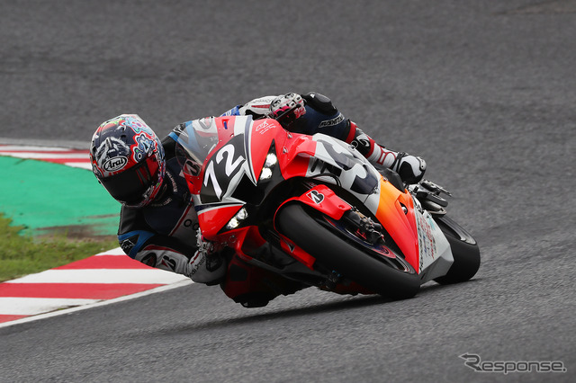 予選6番手の#72 Honda Dream RT SAKURAI HONDA(濱原颯道/日浦大治朗/國井勇輝)