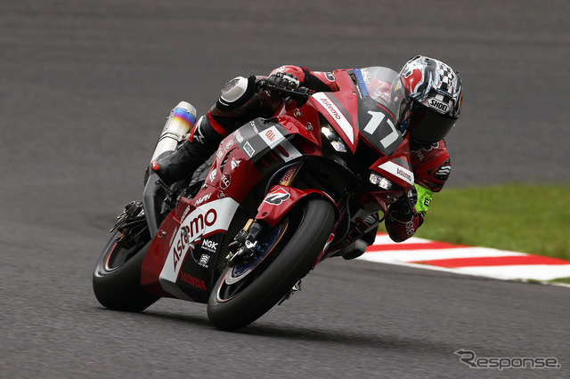 予選7番手の#17 Astemo Honda Dream SI Racing(作本輝介/渡辺一馬/羽田太河)
