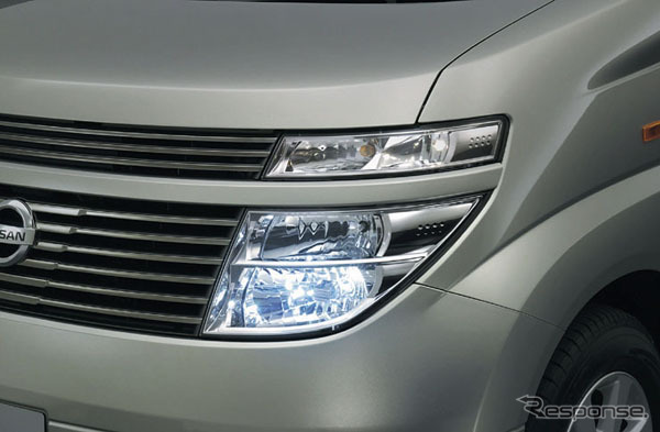 【新型日産『エルグランド』発表】クラス初、90％、3分の1以下……環境と安全