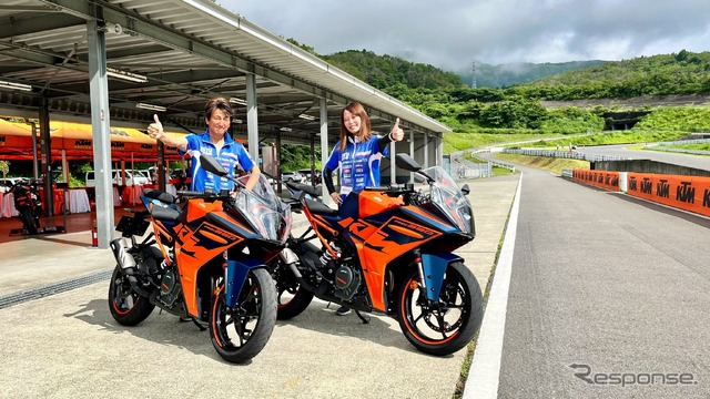 KTM RC390を丸山浩&小鳥遊レイラが語る