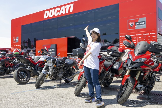 World Ducati Week 2022（ワールド・ドゥカティ・ウィーク）/ 平嶋夏海さん