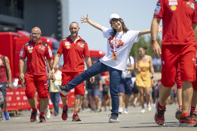 World Ducati Week 2022（ワールド・ドゥカティ・ウィーク）/ 平嶋夏海さん