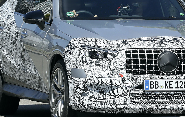メルセデス AMG GLC 63 クーペ(スクープ写真)