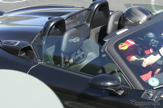 ポルシェ 718ボクスター スパイダーRS ヴァイザッハ仕様(スクープ写真)