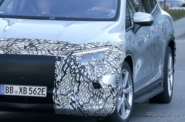 メルセデスマイバッハ EQS SUV プロトタイプ(スクープ写真)