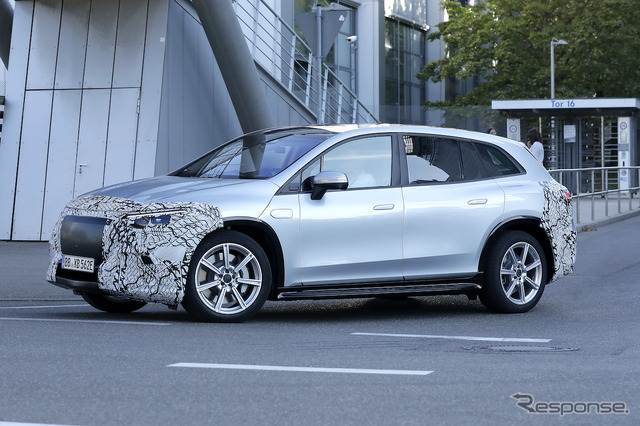 メルセデスマイバッハ EQS SUV プロトタイプ(スクープ写真)