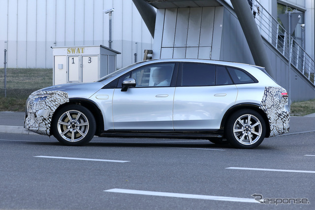 メルセデスマイバッハ EQS SUV プロトタイプ(スクープ写真)