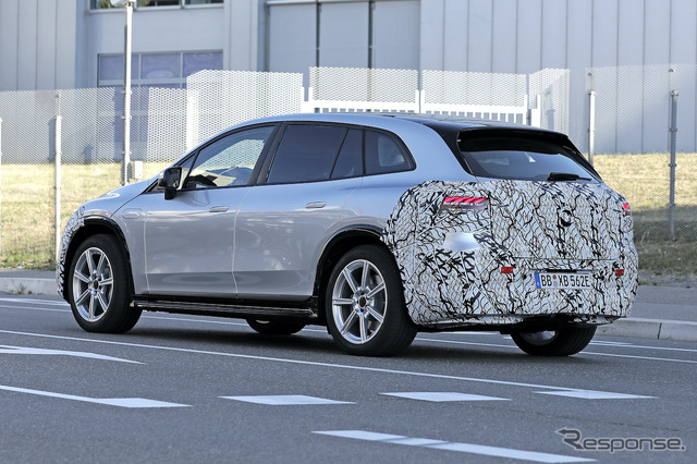 メルセデスマイバッハ EQS SUV プロトタイプ(スクープ写真)