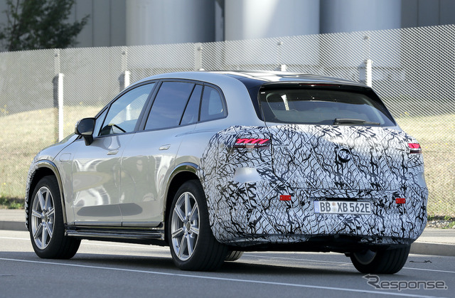 メルセデスマイバッハ EQS SUV プロトタイプ(スクープ写真)