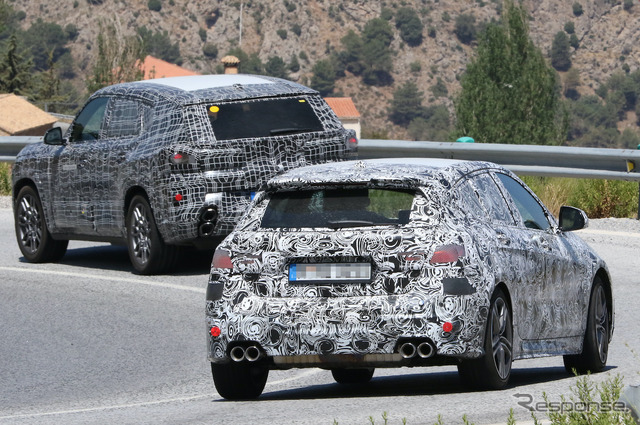 BMW 1シリーズ Mパフォーマンスのプロトタイプ(スクープ写真)