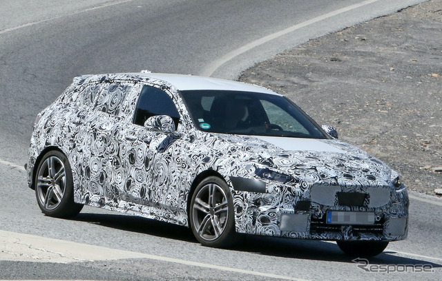 BMW 1シリーズ Mパフォーマンスのプロトタイプ(スクープ写真)