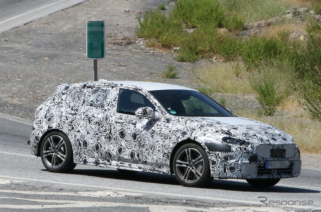 BMW 1シリーズ Mパフォーマンスのプロトタイプ(スクープ写真)