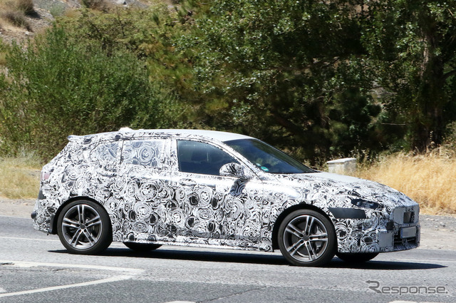 BMW 1シリーズ Mパフォーマンスのプロトタイプ(スクープ写真)