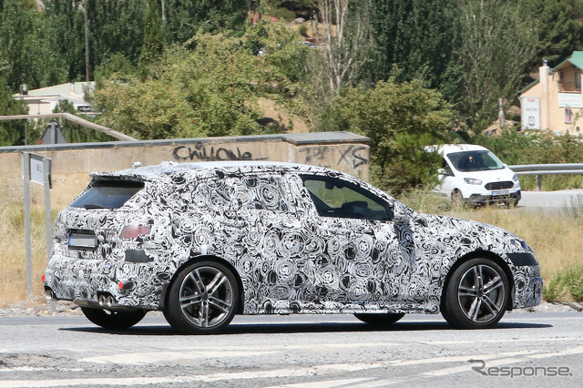 BMW 1シリーズ Mパフォーマンスのプロトタイプ(スクープ写真)