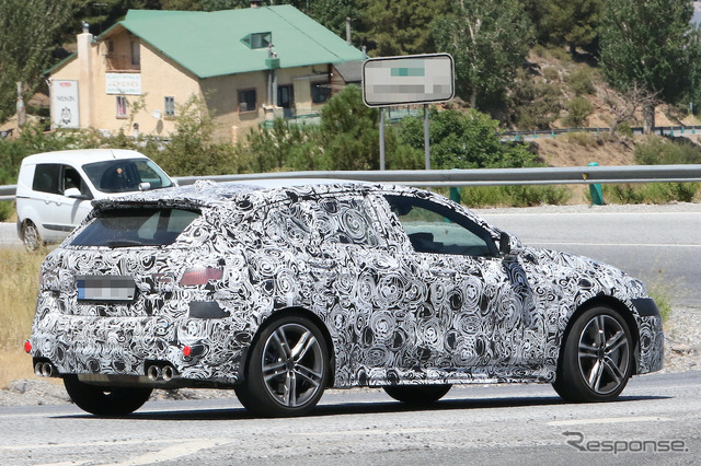 BMW 1シリーズ Mパフォーマンスのプロトタイプ(スクープ写真)