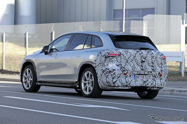 メルセデスマイバッハ EQS SUV プロトタイプ(スクープ写真)