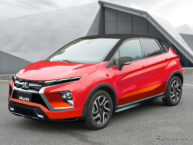 三菱 RVR(海外名:ASX)新型 予想CG