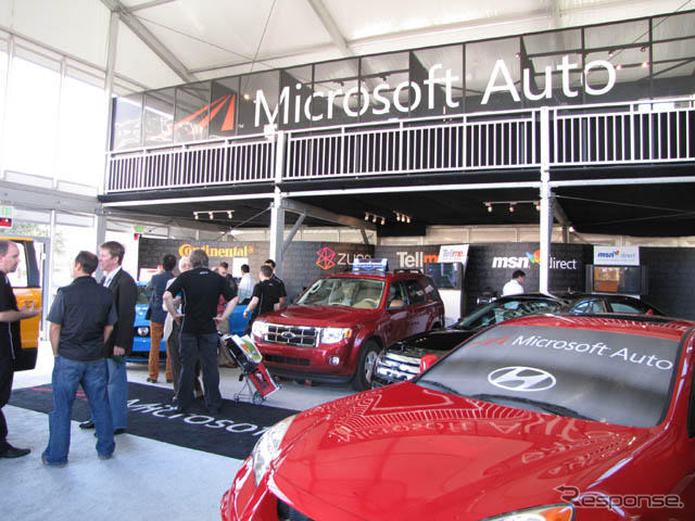 【CES 09】Microsoft AUTO ブースで『Sync』を体験