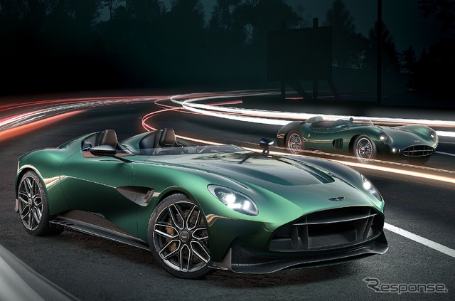アストンマーティン DBR22（手前）と DBR1