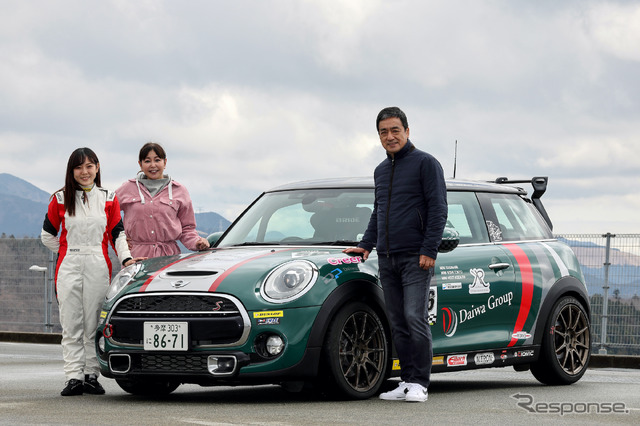 ダイワグループモータースポーツからMINI CHALLENGE JAPANに参戦