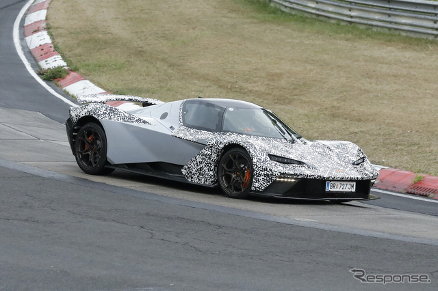 KTM X-BOW GT-XR プロトタイプ（スクープ写真）