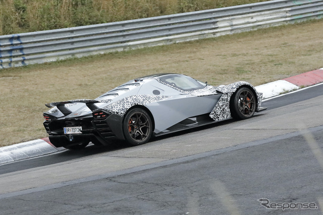 KTM X-BOW GT-XR プロトタイプ（スクープ写真）