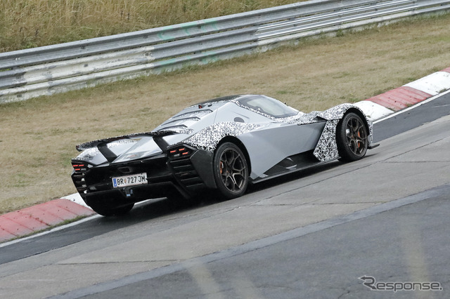 KTM X-BOW GT-XR プロトタイプ（スクープ写真）