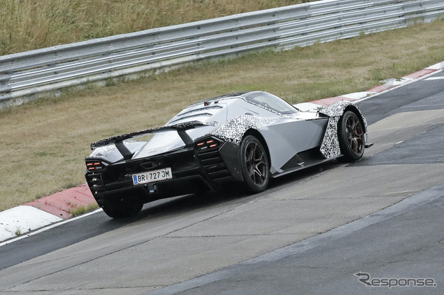 KTM X-BOW GT-XR プロトタイプ（スクープ写真）