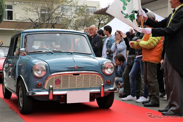 ミニ（クラシックカーフェスティバルin桐生にて）