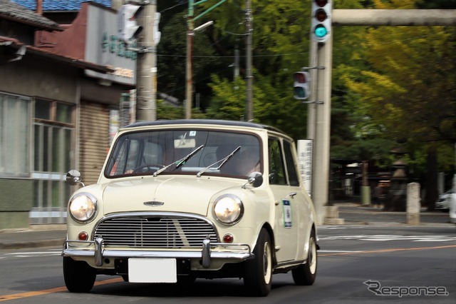 ミニ（クラシックカーフェスティバルin桐生にて）