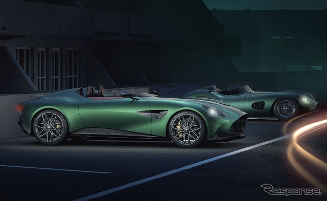 アストンマーティン DBR22（手前）と DBR1