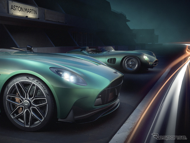 アストンマーティン DBR22（手前）と DBR1