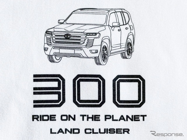 ランドクルーザー300ZXプリントTシャツ
