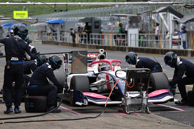 5位の#65 大湯都史樹(TCS NAKAJIMA RACING)