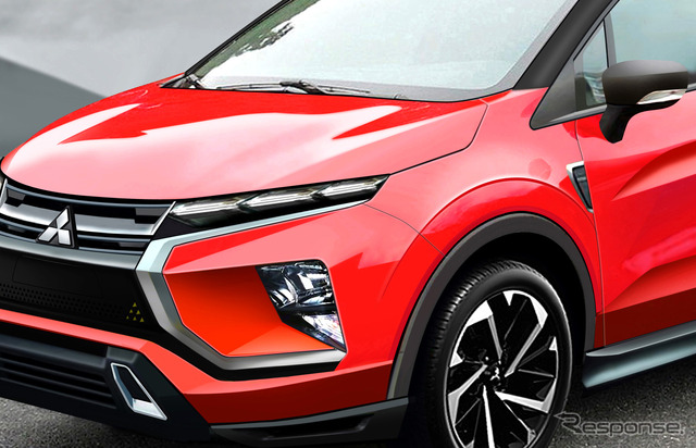 三菱 RVR(海外名:ASX)新型 予想CG