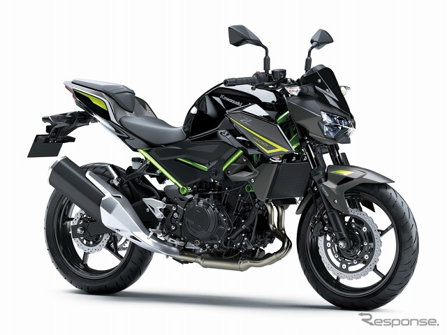 カワサキ Z400(メタリックスパークブラック ×メタリックマットグラフェンスチールグレー)