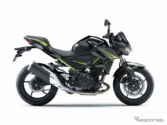 カワサキ Z400(メタリックスパークブラック ×メタリックマットグラフェンスチールグレー)