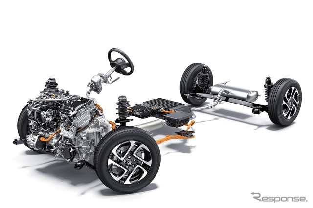 トヨタ・シエンタ:1.5Lダイナミックフォースエンジン(M15A-FXE)+シリーズパラレルハイブリッド