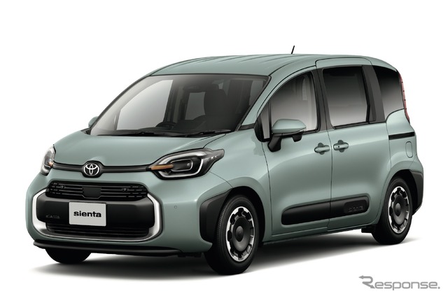トヨタ・シエンタZ(ハイブリッド・2WD・7人乗り、アーバンカーキ、オプション装着車)