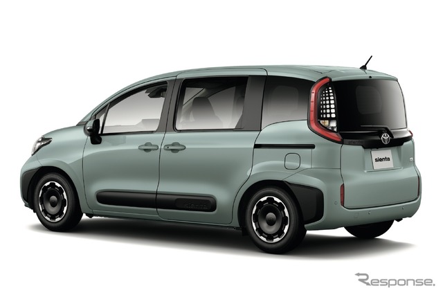 トヨタ・シエンタZ(ハイブリッド・2WD・7人乗り、アーバンカーキ、オプション装着車)