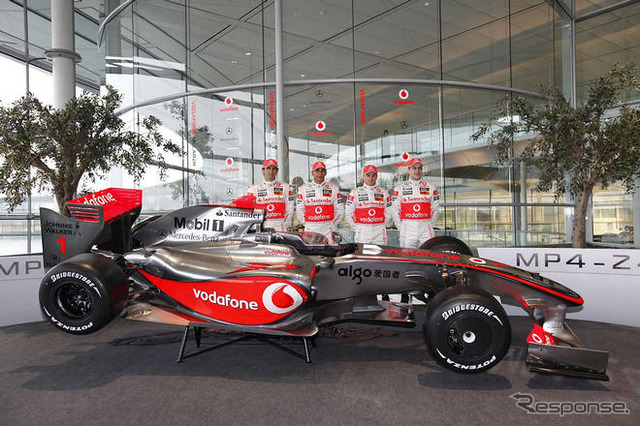 マクラーレン メルセデス MP4-24 を発表…ニューマシン