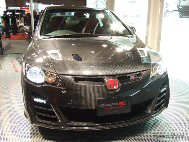 【東京オートサロン09】高剛性・超軽量の CIVIC MUGEN RR アドバンスド