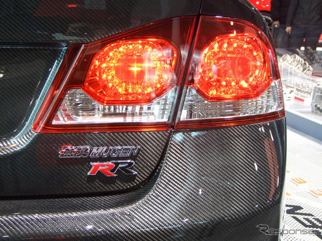 【東京オートサロン09】高剛性・超軽量の CIVIC MUGEN RR アドバンスド