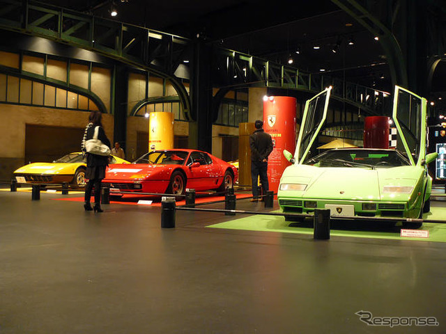 ［写真蔵］スーパーカーブーム憧れのイタ車を展示中