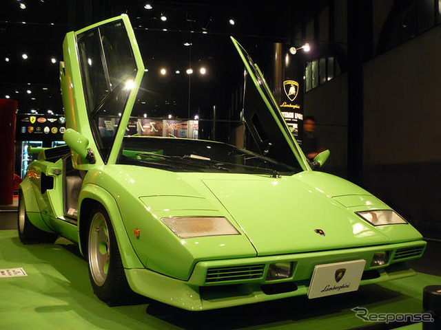 ［写真蔵］スーパーカーブーム憧れのイタ車を展示中
