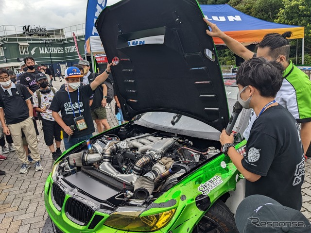 TMS RACING TEAM SAILUN TIRE 36号車のエンジンルームを公開