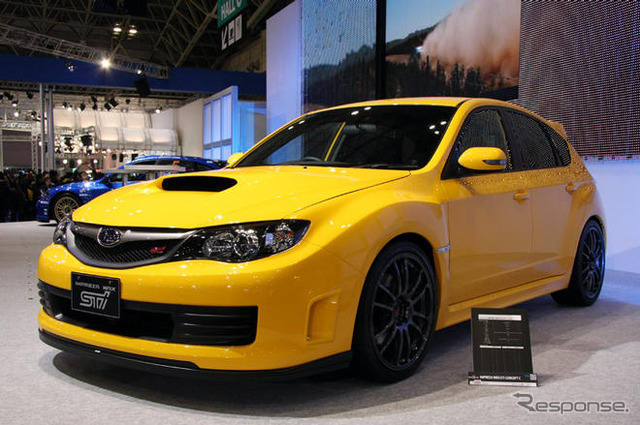 【東京オートサロン09】スバル、インプレッサ WRC 2008とコンセプトモデル2種類