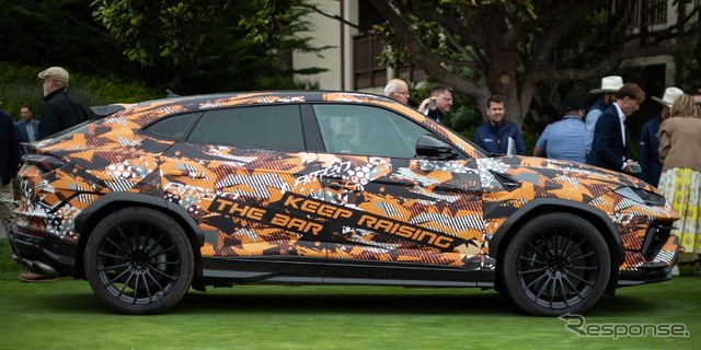 ランボルギーニ・ウルス・ペルフォルマンテ のパイクスピークのSUV新記録車両(ペブルビーチ2022)