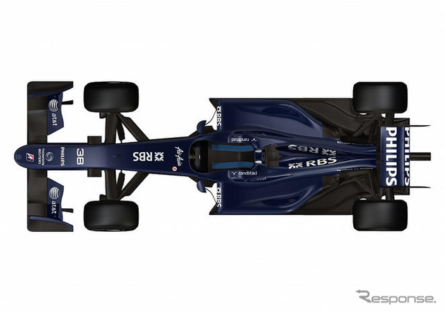 ウィリアムズ、ニューマシン FW31 発表