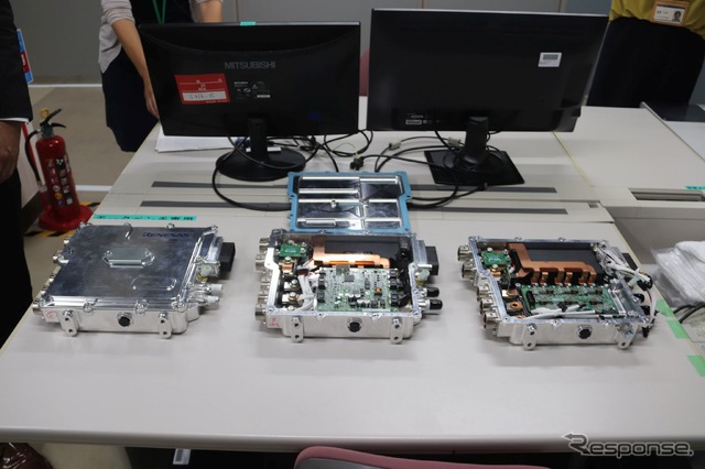 ボードや筐体など製品として動くインバーターユニットを開発